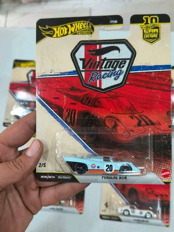 Hot Wheels Premium 2026 | Vintage Racing PORSCHE 917K USA CARD