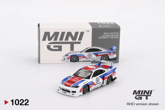 Mini GT 1022 Nissan S15 SILVIA LB-Super Silhouette GARASIDRIFT x LBWK 2025 –