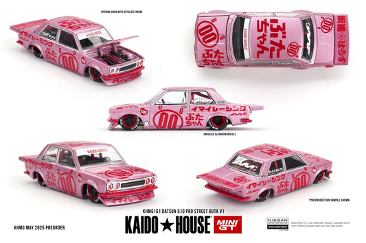 Kaido House 161: Datsun 510 Pro Street Buta V1 1:64 Scale