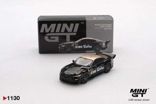 Mini GT 1130 Shelby GT500 Dragon Snake Concept Black/Gold – Mini GT