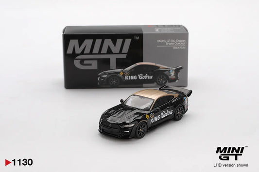 Mini GT 1130 Shelby GT500 Dragon Snake Concept Black/Gold – Mini GT
