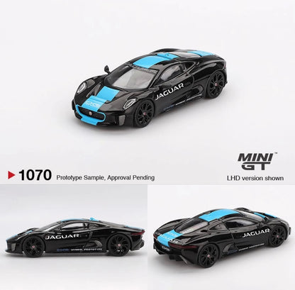 MiniGT 1070 - Jaguar C-X75 Black