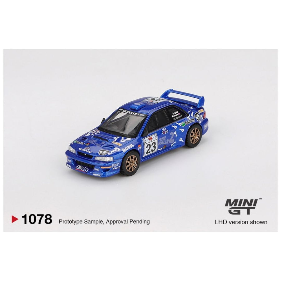 Mini GT Blister 1078: Subaru Impreza WRC99 #23 2000 Acropolis Rally