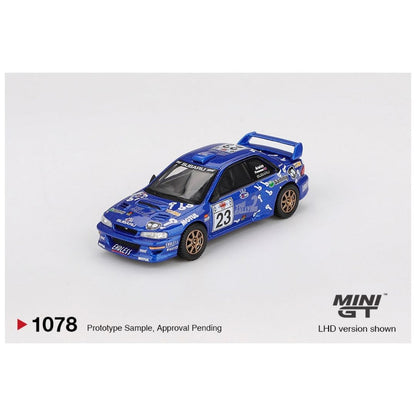 Mini GT Blister 1078: Subaru Impreza WRC99 #23 2000 Acropolis Rally