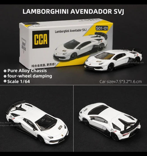 CCA Lamborghini Aventador svj 1:64 Scale S01-01