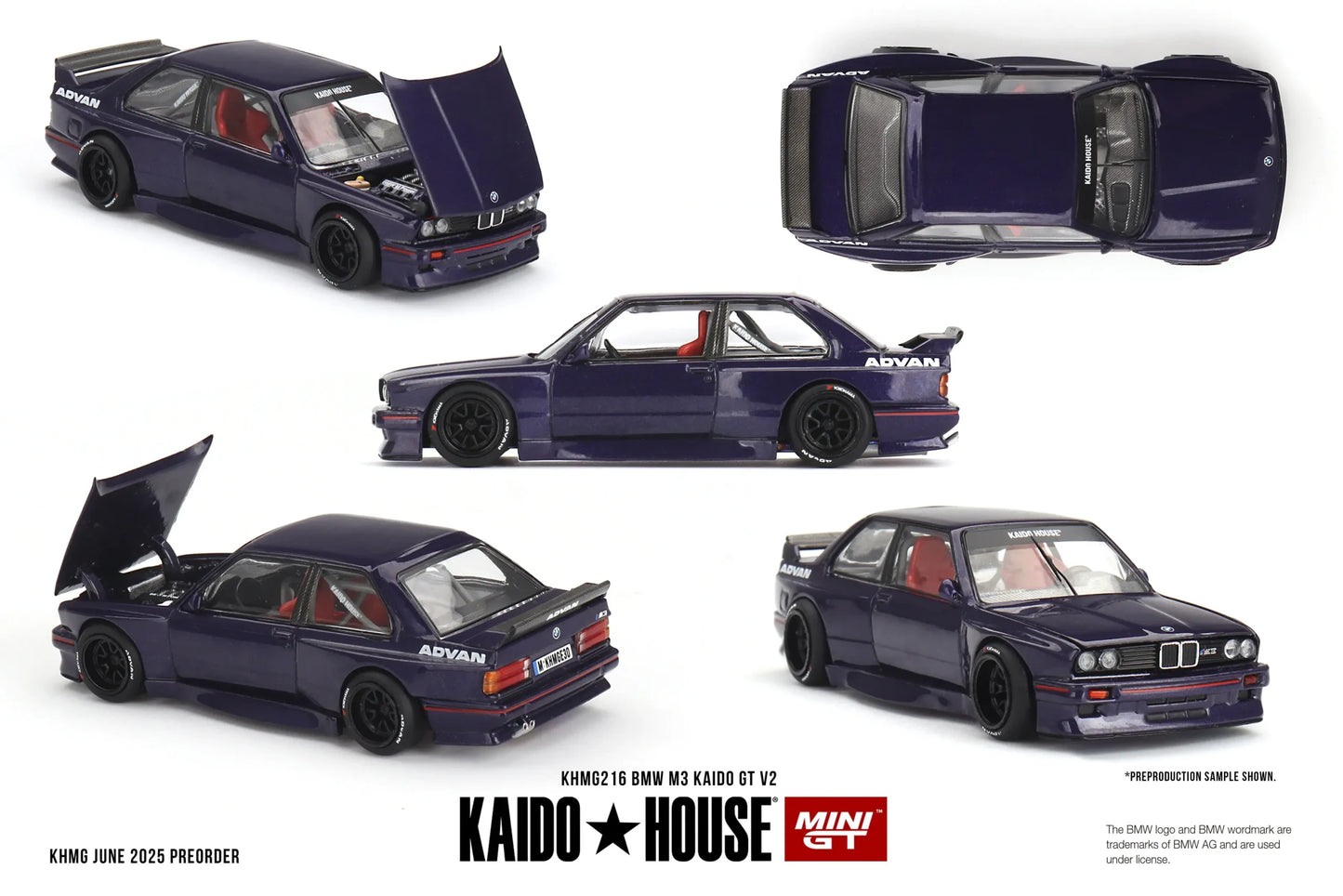Kaido House 216: BMW M3 Kaido GT V2 1:64 Scale