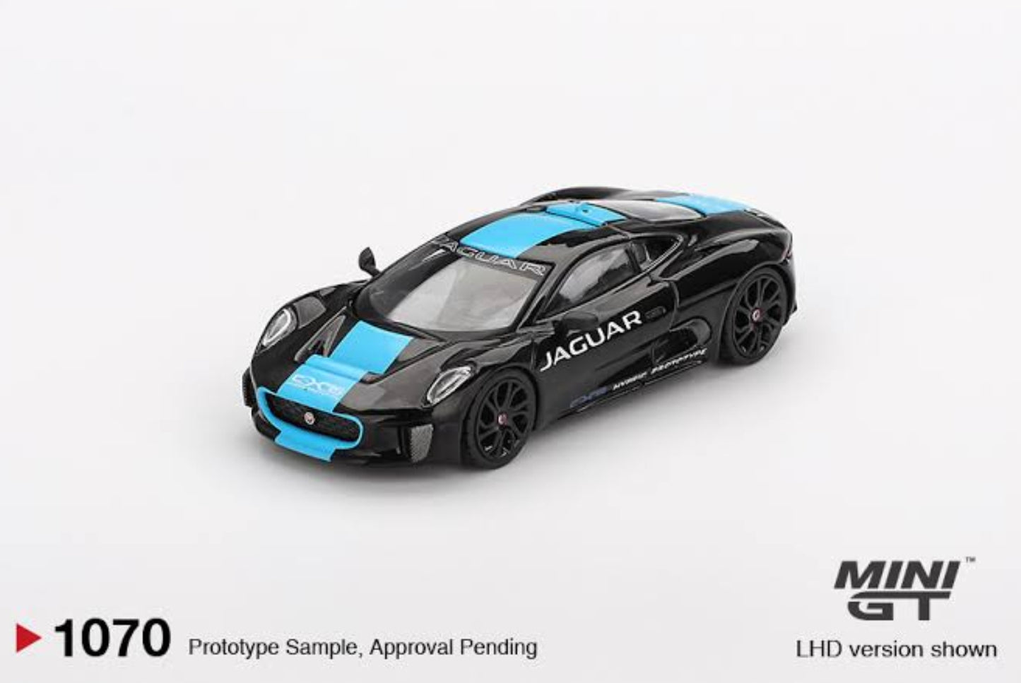 MiniGT 1070 - Jaguar C-X75 Black
