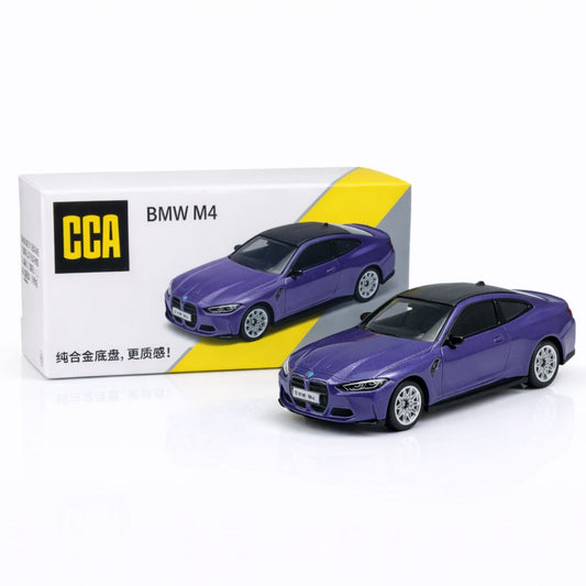 CCA BMW M4 S07-01 – Purple | 1:64 Scale Premium Die-Cast Sports Coupe