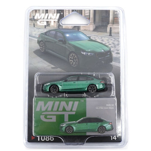 Mini GT Blister 1086: BMW M5 Isle of Man Green Metallic