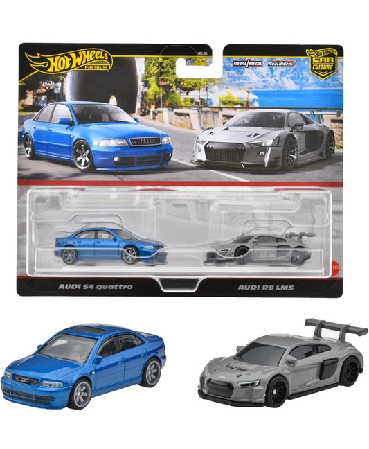 Hot Wheels Audi S4 Quattro/Audi R8 LMS