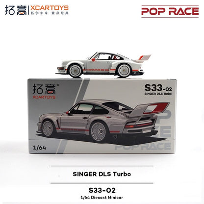 POP RACE S33-02 SINGER DLS TURBO TRACK WHITE