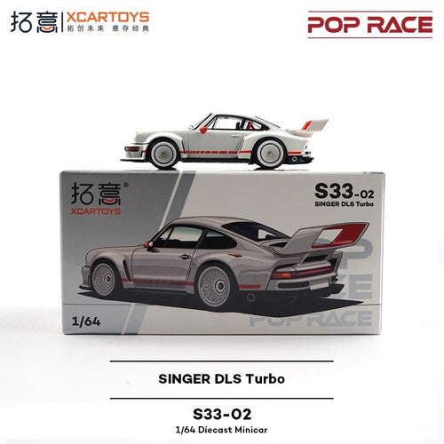 POP RACE S33-02 SINGER DLS TURBO TRACK WHITE